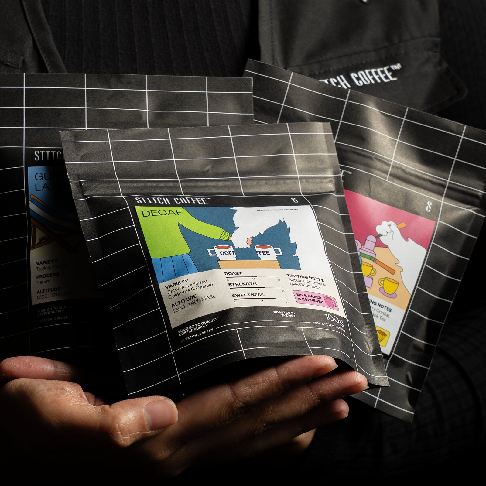 STITCH COFFEE MUCHO & TASTER BUNDLES