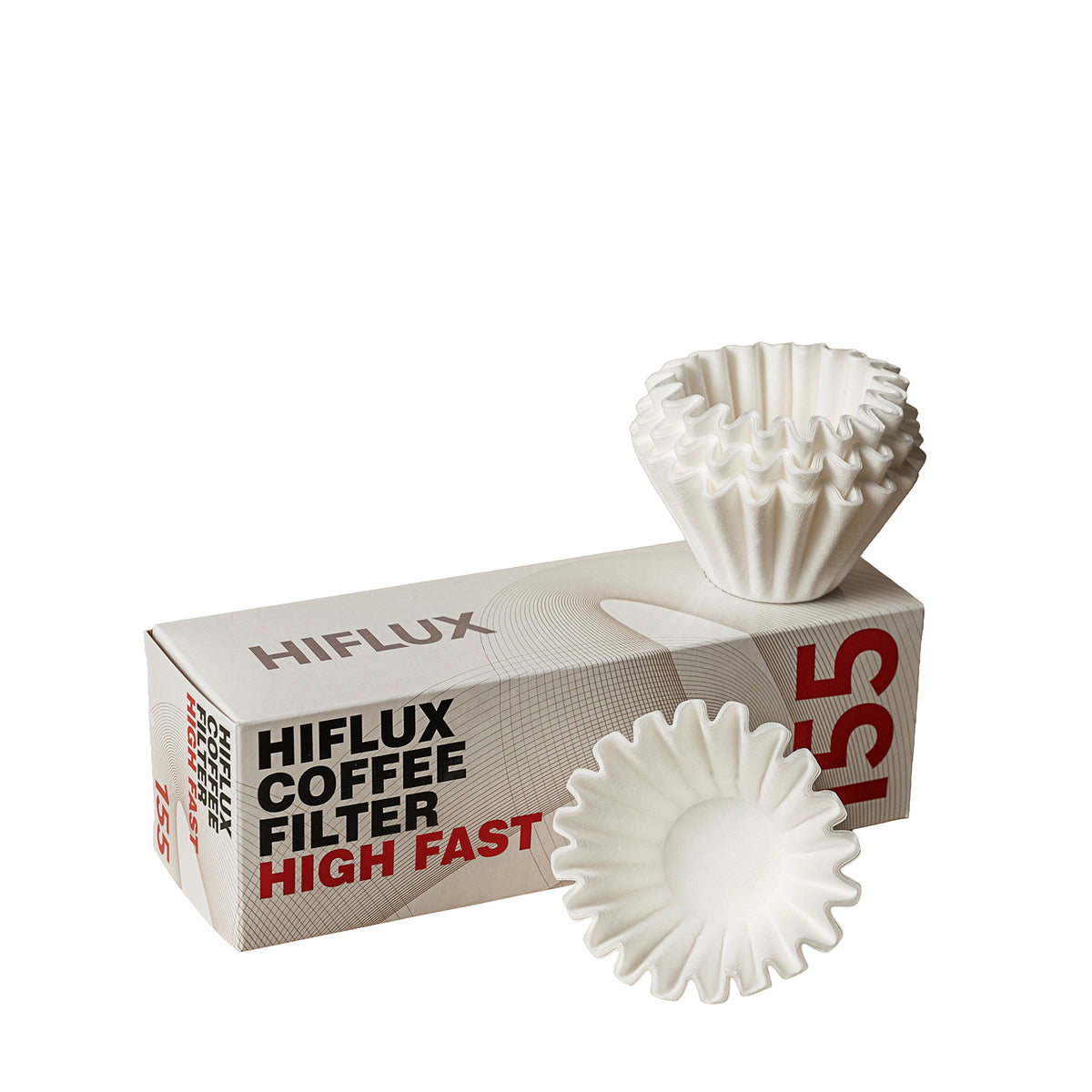 HiFlux Wave Paper Filters 155 box with wave filters