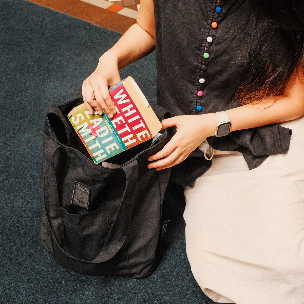 Stitch TO GATHER Tote Bag