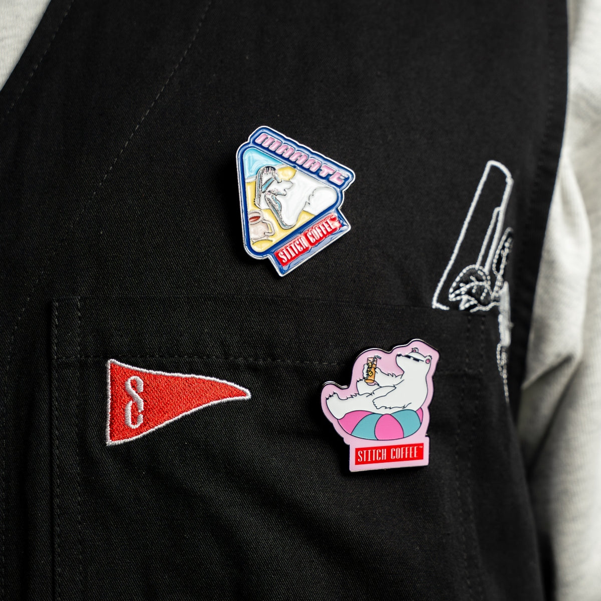 STITCH COFFEE PIN