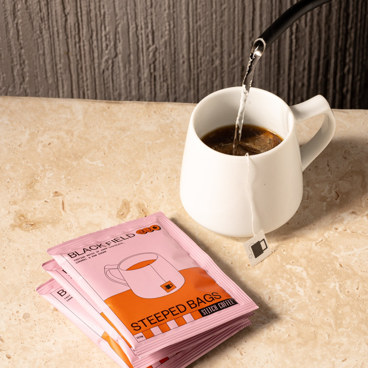 Shinkai Black Field Steeped Coffee Bags