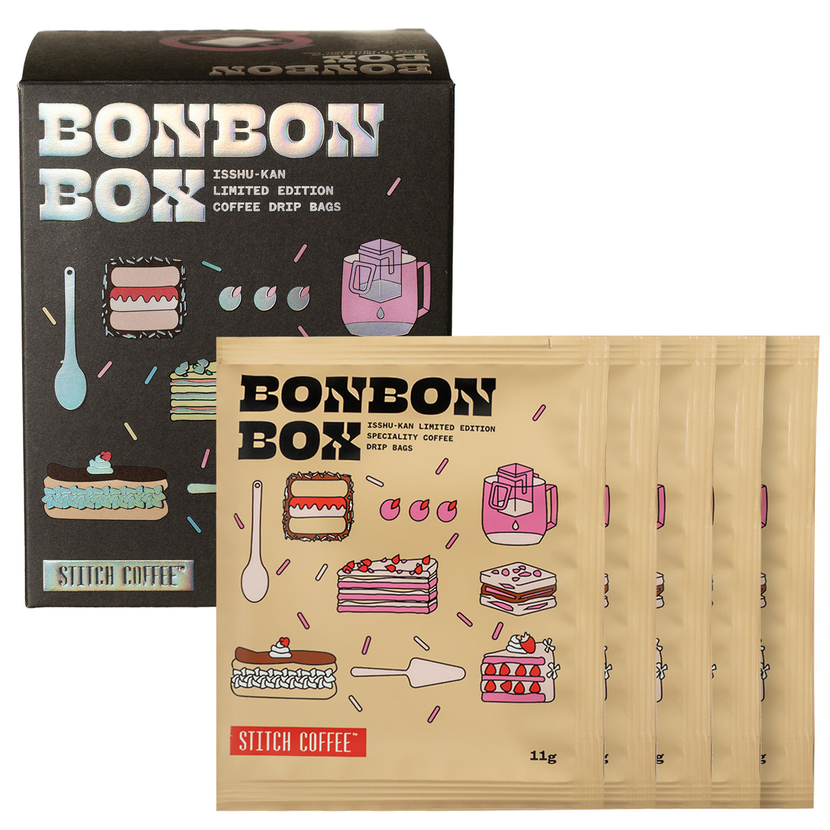 Isshu-kan Bonbon Box - Drip Coffee Bags