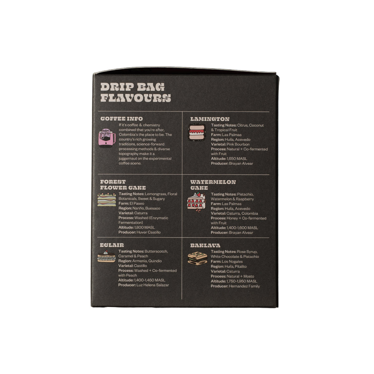 Isshu-kan Bonbon Box - Drip Coffee Bags