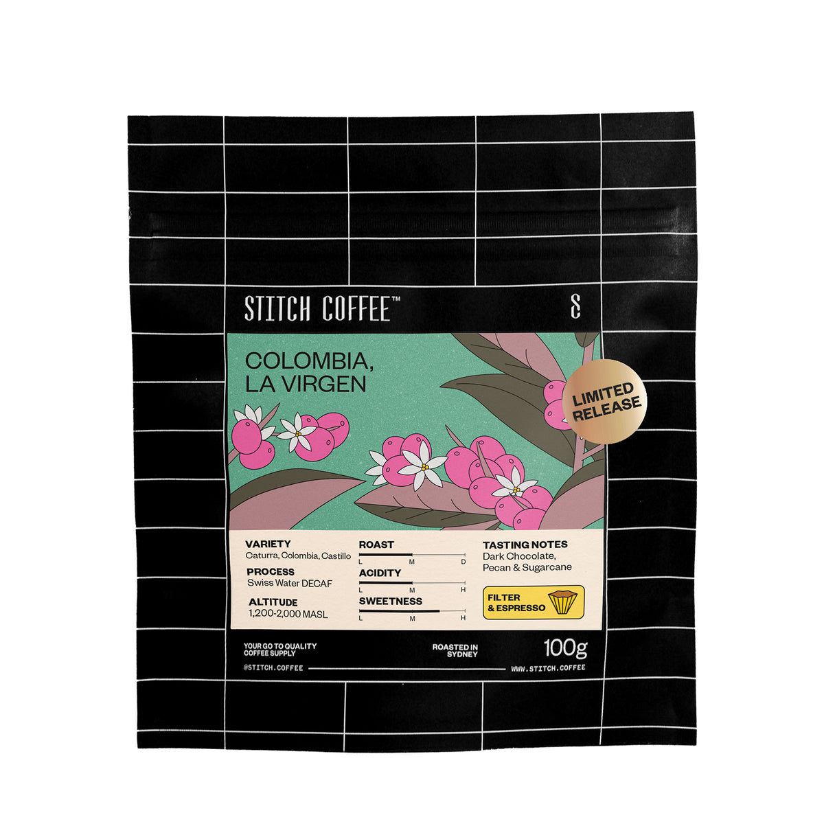 Colombia, La Virgen (Swiss Water Decaf)