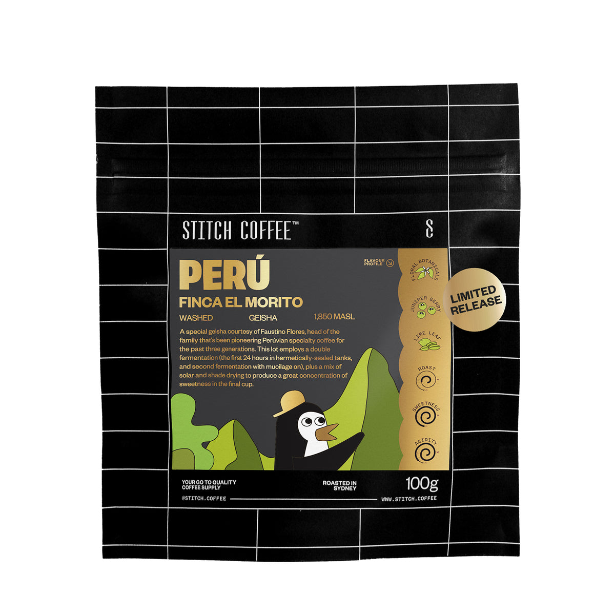 PERÚ, FINCA EL MORITO - 100g
