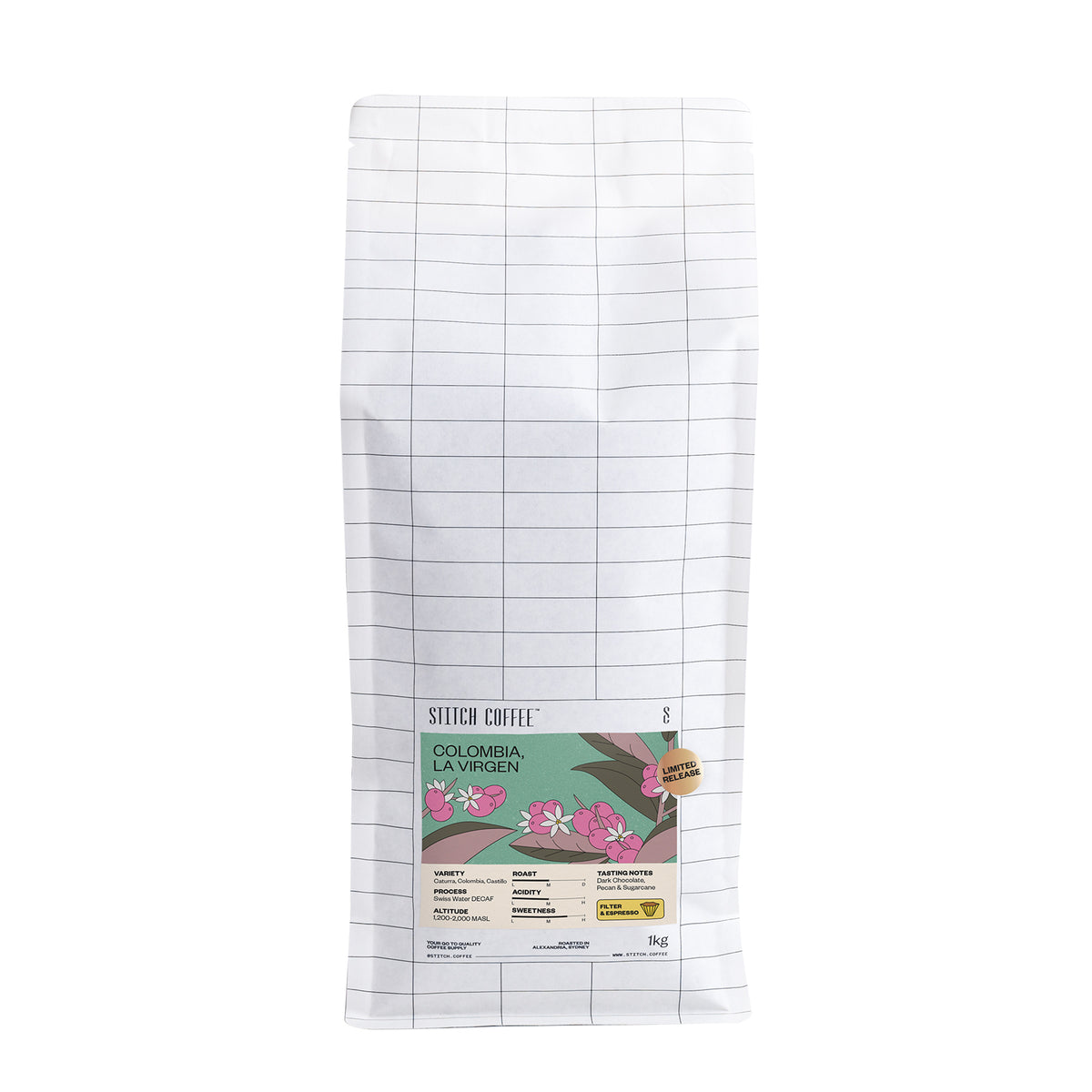 Colombia, La Virgen (Swiss Water Decaf)
