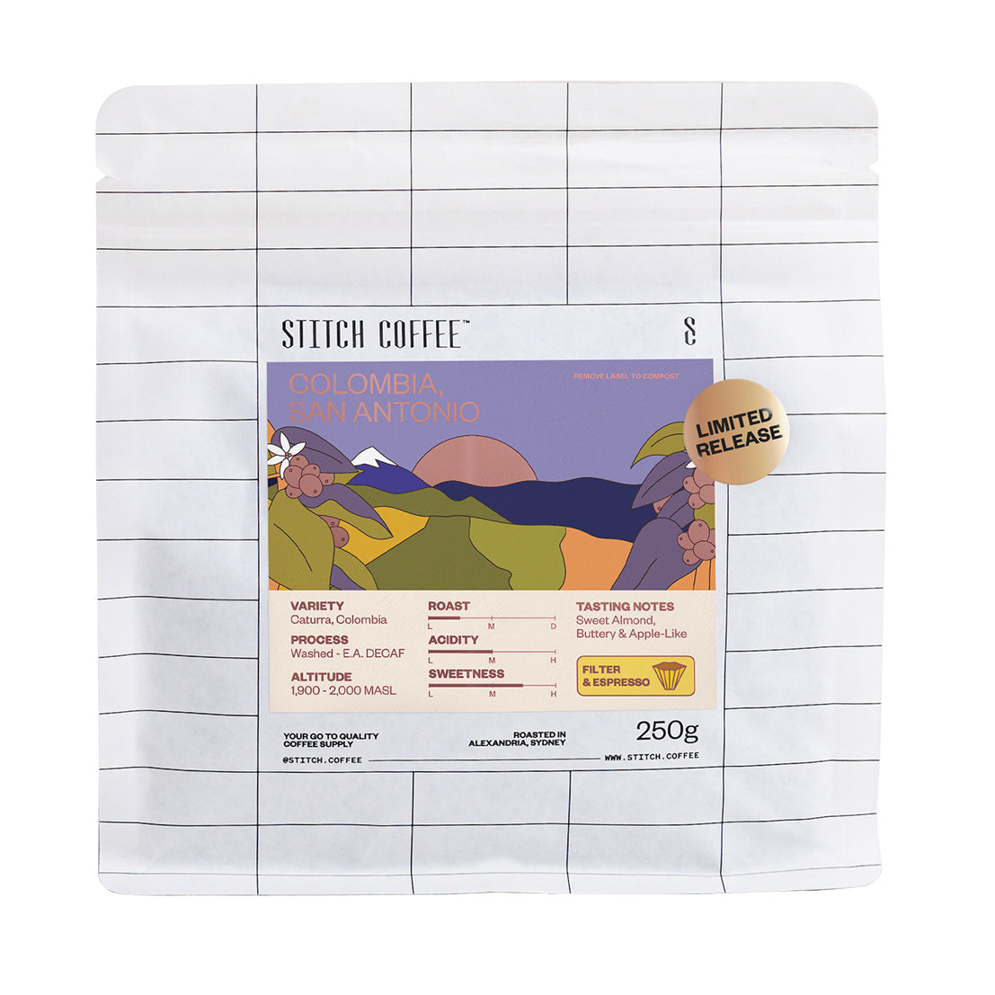 Colombia, San Antonio DECAF