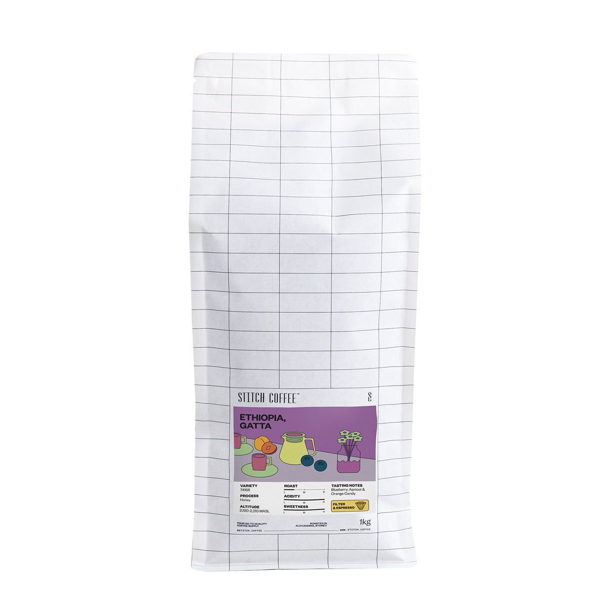 Ethiopia, Gatta 1kg bag