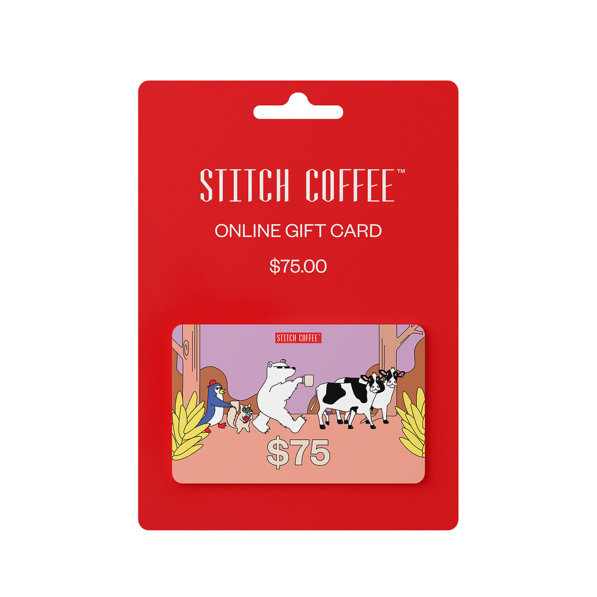 STITCH COFFEE Online Gift Card $75