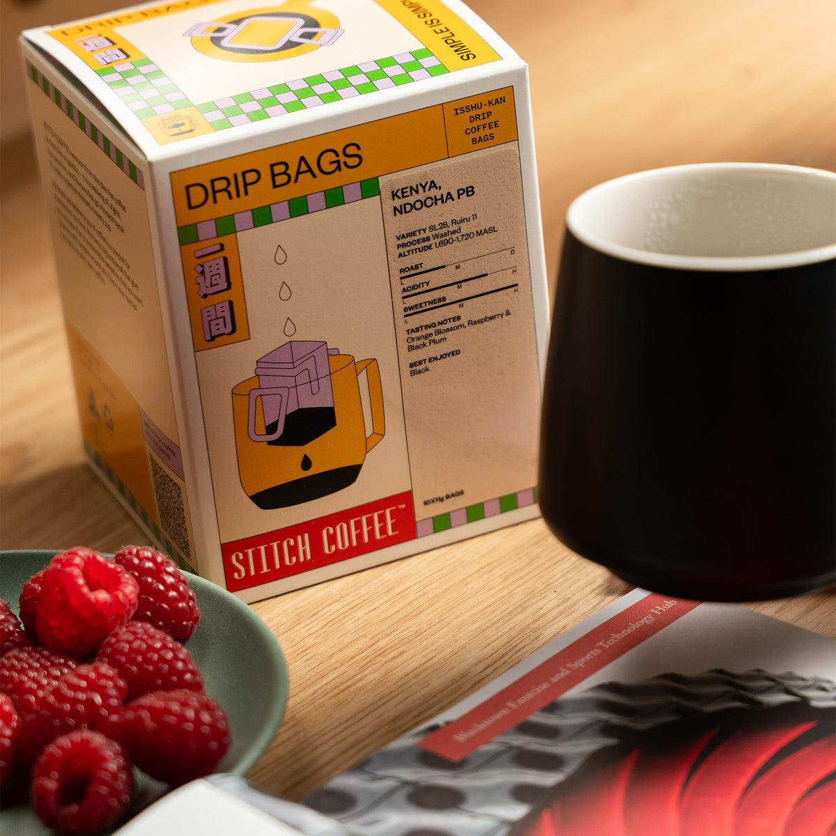 Isshu-kan Kenya, Ndocha PB Drip Coffee Bags