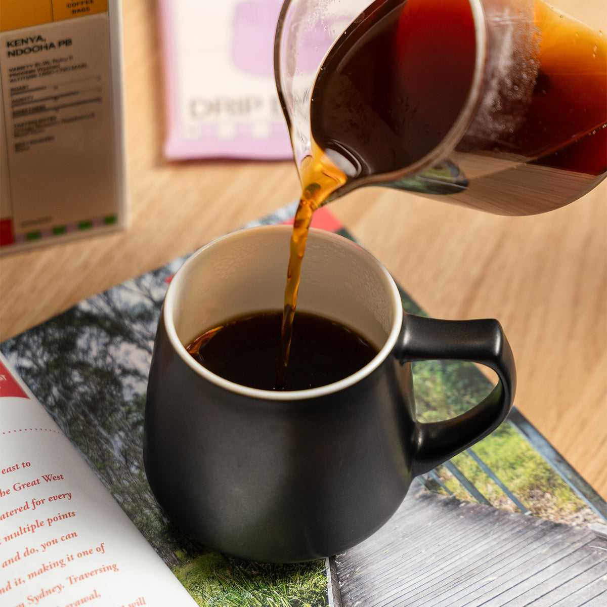 Isshu-kan Kenya, Ndocha PB Drip Coffee Bags