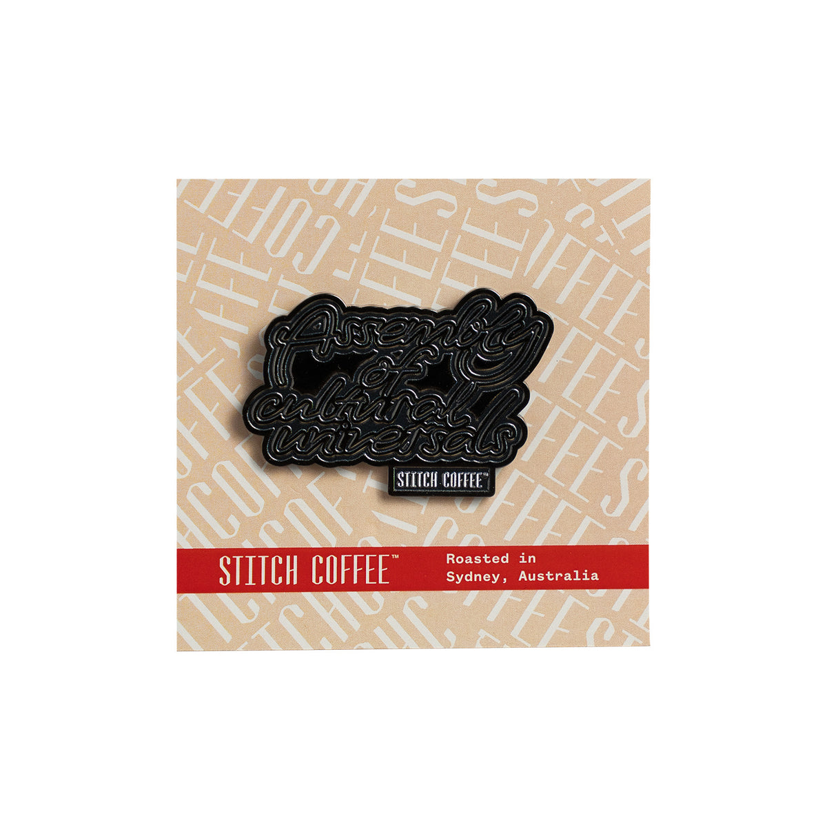 STITCH COFFEE PIN