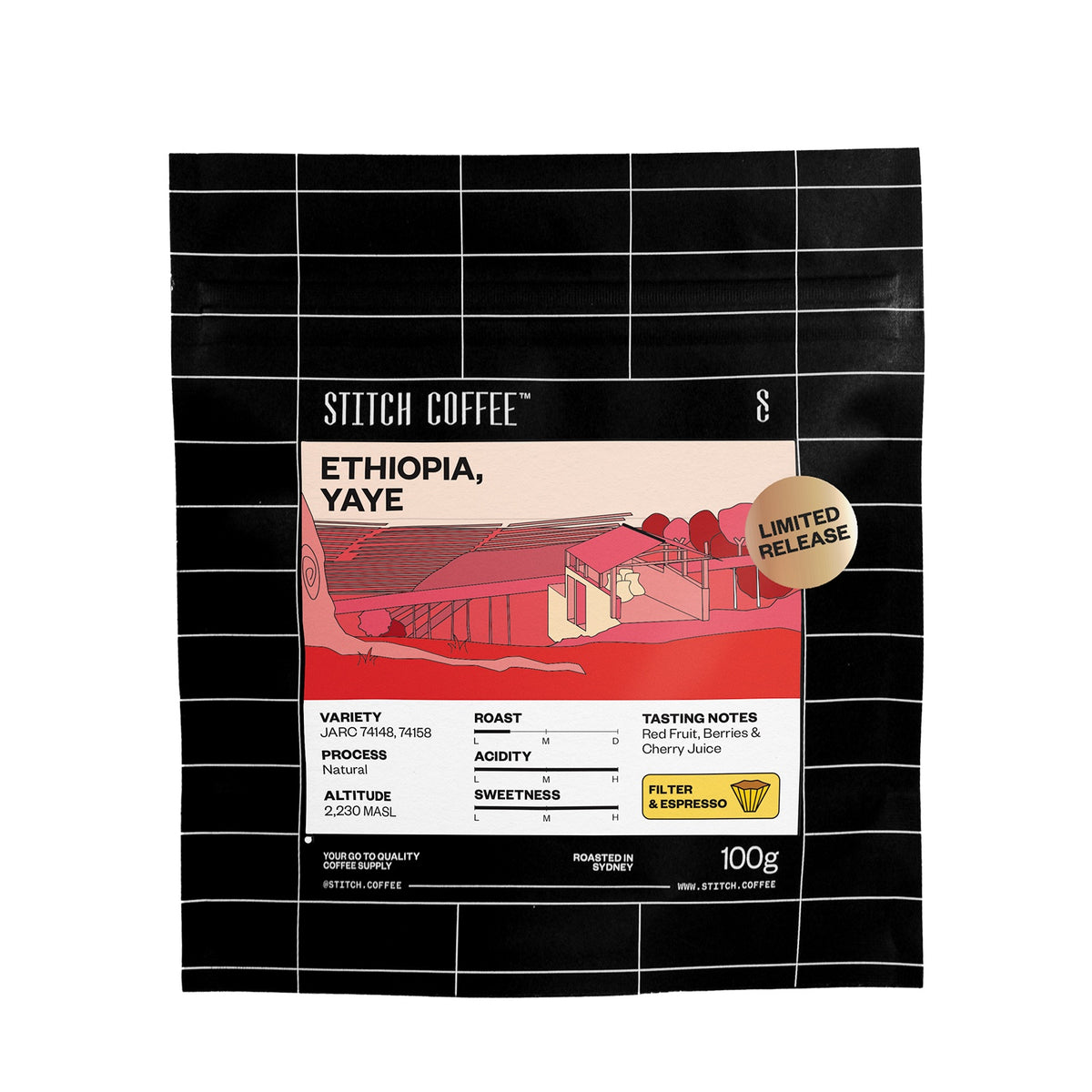 Ethiopia, Yaye (Natural) 100g
