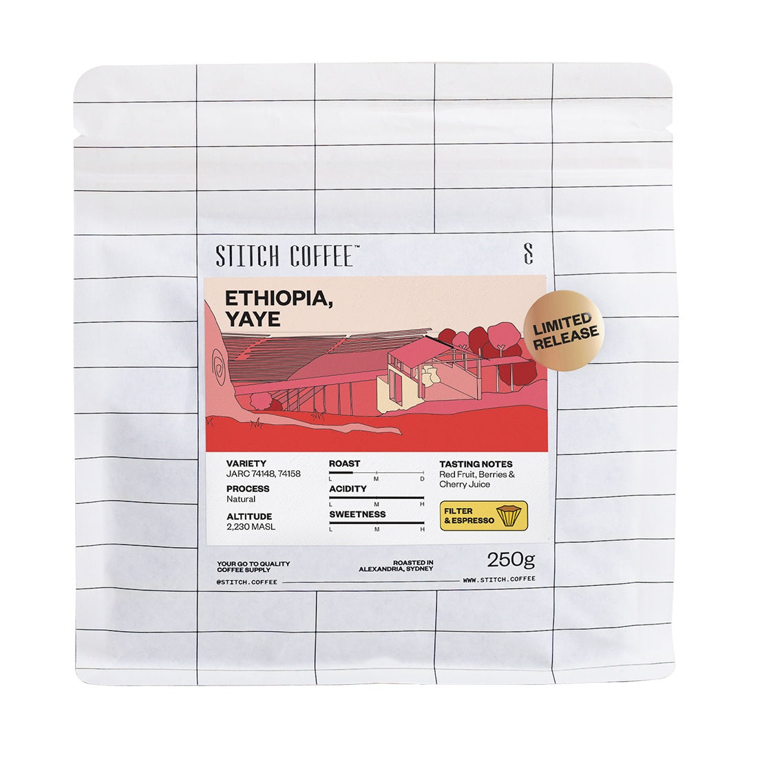 Ethiopia, Yaye (Natural) 250g